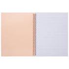 Staples - Grand carnet à spirales - Floral-80 feuilles lignées par cahier