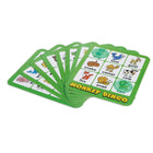 Popular Playthings - PPY50501 Jeu Monkey Bingo-Comprend 8 cartes de bingo recto verso, 80 jetons, un distributeur de cartes et 16 tuiles d'animaux.