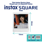 Fujifilm instax SQUARE 2 Instant Camera - Brick Red-10