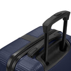 Bugatti - Valise de cabine à coque rigide 21.50 po de la collection Alexandria - Marine-Serrure à combinaison TSA : Pour plus de sécurité