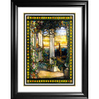 Stained Glass - Impression encadree - 28" x 36"-Impression d'art de haute qualité avec passe-partout et encadrement professionnel