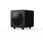 Kanto - Subwoofer de 6 po amplifié et scellé, 200 W - Noir mat-Boîtiers en MDF de qualité acoustique, construction scellée, pieds d’isolation en caoutchouc