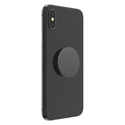 Popsockets - PopGrip Knurled Texture - Noir-Repositionnable et colle a la plupart des appareils et des boitiers (mais ne colle pas aux boitiers en silicone ou impermeables)