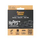 PanzerGlass - Protecteur d'objectif d'appareil photo Hoops pour Samsung Galaxy S24 Plus - Noir-Disponible dans des couleurs assorties à la nouvelle série S