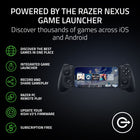 Razer - KISHI V3 Manette Gaming pour Android et iPhone-Jouez à ce que vous voulez, où que vous soyez: Prise en charge des titres Android et iOS et des jeux en streaming depuis le cloud ou votre appareil. En plus des jeux mobiles les plus populaires, jouez aux plus grands jeux sur PC et consoles directement sur votre téléphone. Profitez de la flexibilité qu'offre la prise en charge des principales applications de streaming de jeux, et jouez depuis le cloud ou diffusez vos jeux depuis votre PC ou console (du 