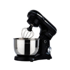 Culinary Chef - Malaxeur sur socle rétro à 8 vitesses - 4,5 L - Noir-Dispose d’un mécanisme de levage avec un interrupteur de sécurité pour utiliser le mélangeur en toute sécurité et facilement