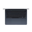 Apple - Portatif MacBook Air 13 po - Puce M4 - SSD 256 Go - Mémoire unifiée 16 Go - Minuit - Anglais-Conçu Pour Apple Intelligence - Apple Intelligence est un système d’intelligence personnelle qui vous aide à écrire, à vous exprimer et à en faire plus sans effort. Avec des protections de la vie privée révolutionnaires veillant à ce que personne d’autre n’ait accès à vos données – pas même Apple. Apple Intelligence à venir en français début avril