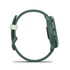 Garmin - vivoactive 6, vert jaspe métallisé avec bracelet vert jaspe-SANTÉ ET BIEN-ÊTRE - Surveillez en permanence votre santé grâce à la fréquence cardiaque au poignet, à l'état de la VRC, au Pulse Ox2 et au suivi de la santé des femmes, y compris le cycle menstruel et la grossesse, la méditation et plus encore, pour en savoir plus sur votre corps.