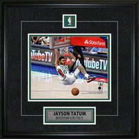 Jayson Tatum Pin & Plate Boston Cetics Finals Game 3 - Impression encadree - 18" x 18"-Qualité supérieure - 8x10 framed