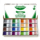 Crayola - Marqueur de formule originale Classpack - Ligne large - 16 couleurs - Paquet de 256-Non toxique