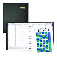 Blueline - 2025 Agenda hebdomadaire MiracleBind CoilPro Couverture rigide Rechargeable - 11 po x 9-1/16 po - Noir - Bilingue-L'avenir de la planification est ici. Blueline est fier de présenter l'application de rappels Blueline inkLink qui relie votre agenda à votre téléphone. Restez organisé comme jamais auparavant grâce à nos agendas Blueline et la technologie du Code QR. Priorisez des rappels, recevez des notifications, prennez des notes et dressez des listes de tâches. Disponible dès maintenant sur App 