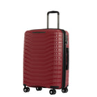 Air Canada - Jasper Valise Rigide Pivotante de 24 po - Rouge-Construit en matériau Polypropylène durable et léger