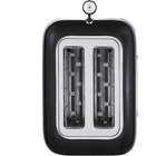 Salton - grille-pain numérique - 2 tranches - Noir-Fentes auto-centrantes - conçues pour des résultats uniformes à chaque utilisation. les fentes larges s’ajustent automatiquement pour centrer les tranches de pain et assurer un brunissage homogène d’un bord à l’autre. 