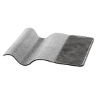 General Supply Goods + Co - Chargeur sans fil 10 W - tapis de souris enroulable - Gris texturé-Norme de produit : Norme Qi
