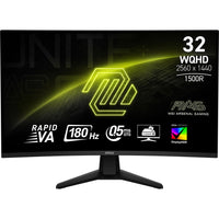 MSI - Moniteur de jeu VA 32 po - MAG 32CQ6F -Assurez-vous de l'intensité et de la pureté des couleurs lorsque vous jouez