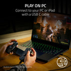 Razer - Kishi V2 USB C Manette Gaming Mobile pour iOS et Android-Jouez sur votre PC. Jouez sans compromis sur PC ou iPad grâce à une connexion USB C directe à faible latence qui prend en charge les l'audio 3,5 mm. . *Câble USB C vendu séparément