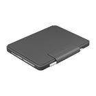 Logitech – Étui clavier Slim Folio Pro 920-009146 pour iPad Pro 12,9 po (3e gén.)-Le clavier intégré est équipé de touches rétroéclairées