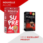 PODiSTA - Supremo - capsules Compatibles Nespresso originales - paquet de 60-Torréfié à partir d’un mélange des meilleurs grains de café