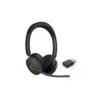 Yealink - Casque sans fil hybride WH68 - Microsoft Teams-Équipé d’une technologie sans fil innovante à double mode, le casque hybride Yealink WH68 intègre harmonieusement les signaux DECT et Bluetooth. 