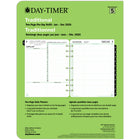 Day-Timer - Recharge datee 2026 2 pages/jour folio - 11 po H x 8 1/2 po l - bilingue-Reference des mois passe, present et futur