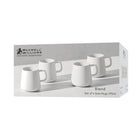 Maxwell & Williams - Sala Blanc Lot de 4 Mugs - 375mL-Va au micro-ondes