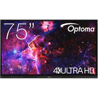 Optoma Technology - Moniteur tactile professionnel 3753RK 75 po UHD 4K-Résolution native UHD 4K (3840 x 2160)