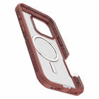 OtterBox - Coque Defender XT transparente pour iPhone 16 Pro Max - Rouge brique transparente-DROP+ | 7 fois plus de tests de chute que les normes militaires (MIL-STD-810G 516.6)