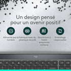 Logitech - Signature Slim Solar+ K980, clavier sans fil - Graphite-Smart Actions pour le travail et la vie privée : des raccourcis prêts à l’emploi pour gagner du temps et automatiser les tâches répétitives d’une simple frappe à l’aide de l’application Logi Options+
