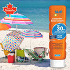 Sunzone - Lotion solaire SPF 30 - 325 ml - Lot de 6-Hypoallergénique et non comédogène