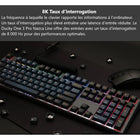 Ducky - ONE 3 Pro Nazca RGB Mechanical Keyboard - MX Silver Swtich - Full Size Layout - Black-Design face sud : Le One 3 Pro Nazca Line se distingue par un éclairage RGB orienté vers le sud, conçu pour les passionnés de claviers mécaniques personnalisés. Ce choix est privilégié par les constructeurs de claviers personnalisés car il offre une meilleure visibilité du rétroéclairage.