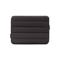 Bugatti - Aura étui pour ordinateur portable - 16 po – Noir-Fabriqué en polyester matelassé