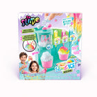 Canal Toys - So Slime Machine à Glace Slime-Crée un slime glacé amusant : Ajoute de l'eau à la poudre parfumée, secoue, et obtiens un slime à la texture givrée en quelques minutes - sans congélateur