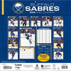 Turner Sports - 2026 Sabres De Buffalo Calendrier mural de l'équipe Mensuel - 30,5 cm l x 30,5 cm H - Anglais-Page bonus avec les mois de septembre à décembre 2025