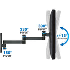 Mount-It! – Support mural pour un seul moniteur (MI-404)-5