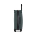 Swiss Mobility - LHR Ensemble de Valise 3 Morceaux à Coque Rigide - Vert Cendré-Système de poignée de chariot télescopique ultra robuste avec hauteurs de verrouillage à plusieurs niveaux