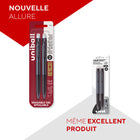 uni-ball - Stylos rétractables à gel effaçable - 0,7 mm - noir - paquet de 2-7