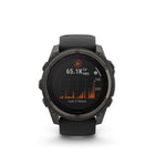 Garmin - fēnix 8 – 51 mm, saphir solaire, titane DLC gris carbone avec bracelet en silicone noir/gris galet-Votre score de préparation à l'entraînement est basé sur la qualité du sommeil, la récupération, la charge d'entraînement et l'état du VRC pour déterminer si vous êtes prêt à travailler dur et à récolter les fruits (les données présentées sont destinées à être une estimation précise des mesures suivies)