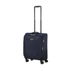 American Tourister - SummerRide Valise de Cabine Spinner - marine-Quatre roues jumelées à flux d’air Spinner pour que vous puissiez faire rouler facilement une valise verticale