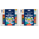 Crayola - Marqueur Doodle & Draw à changement de couleur, 8 par paquet, 2 paquets, 16 marqueurs au total-C'est une façon amusante de créer avec de la couleur, que vous remplissiez des livres de colouriage ou que vous gribouilliez simplement