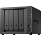 Synology - DS925+ Serveur NAS DiskStation 4 baies - AMD Ryzen V1500B - 4 Go de RAM-Deux ports 2,5 GbE intégrés et plus de 522/565 Mo/s en lecture/écriture séquentielle