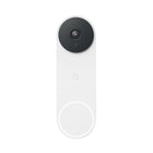 Google - Nest Doorbell (filaire, 2? gen.)- Neige-La sonnette Nest Doorbell comprend des alertes intelligentes qui peuvent faire la distinction entre une personne, un colis, un animal et un vehicule