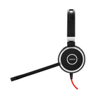 Jabra - Evolve 40 Casque Filaire Stereo Professionnel - 3,5 mm, Connexion USB Type-A - Compatible avec Microsoft Teams-Casque d'ecoute professionnel pour une plus grande productivite