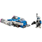 LEGO - Microfighter Captain Rex Y-Wing Star Wars - 99 pièces-Une figurine LEGO du Capitaine Rex avec 2 pistolets blaster pour un jeu d'action