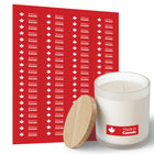 Staples - Étiquettes Fait au Canada - 1.75 po x  0.5 po - Anglais - 800 étiquettes-Taille : 1.75 po x 0.5 po