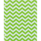 JAM Paper - Chemises plastiques couleur POP - 2 pochettes résistantes avec 3 perforations - couleurs tendance à chevrons assorties - Paquet de 6-Quantité : 6 dossiers par paquet | Un pour chaque sujet et projet