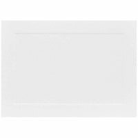 JAM Paper - Cartes de correspondance plates vierges - Format A1 4 barres - 3-1/2 po x 4-7/8 po - Panneau blanc - paquet de 50-Couleur blanche