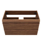 Modway - Render Support mural de 36" Armoire de toilette de salle de bain (lavabo non inclus) - Noyer-8