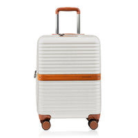 Champs - Vintage II 20 po Valise Cabine - Ivoire-Système d'expansion sur toutes les mallettes