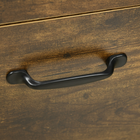 Vinsetto - Armoire de classement latérale mobile avec tiroir verrouillable - brun rustique-4 roulettes avec 2 freins vous permettent de le déplacer où vous en avez besoin 