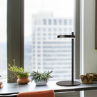 Dainolite - Lampe de bureau moderne Fia - Noir mat-Écoénergétique